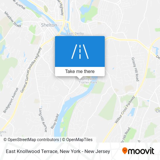 Mapa de East Knollwood Terrace
