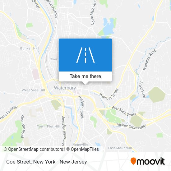 Mapa de Coe Street