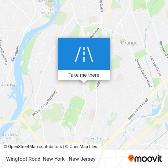 Mapa de Wingfoot Road