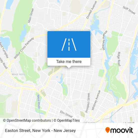 Mapa de Easton Street