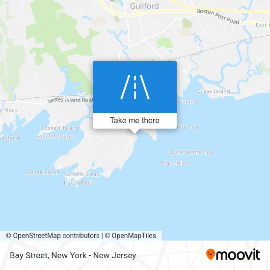 Bay Street map