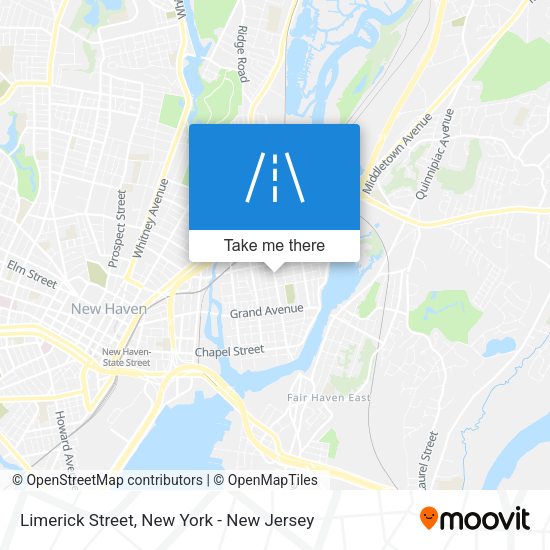 Mapa de Limerick Street