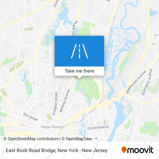 Mapa de East Rock Road Bridge