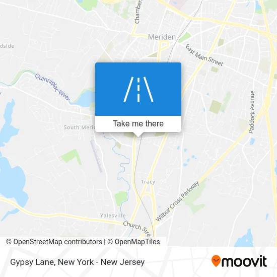 Gypsy Lane map