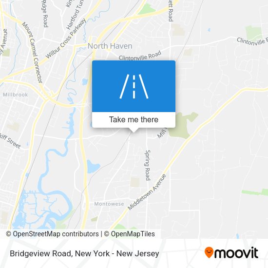 Mapa de Bridgeview Road