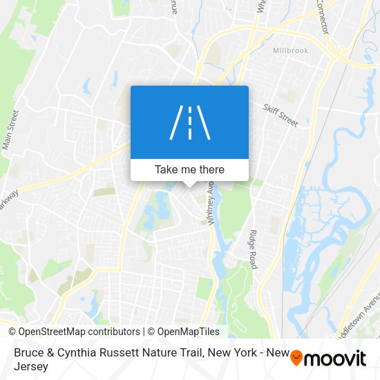 Bruce & Cynthia Russett Nature Trail map