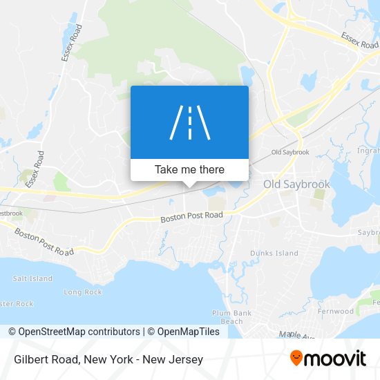 Mapa de Gilbert Road