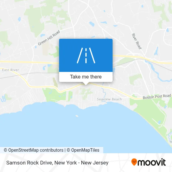 Samson Rock Drive map