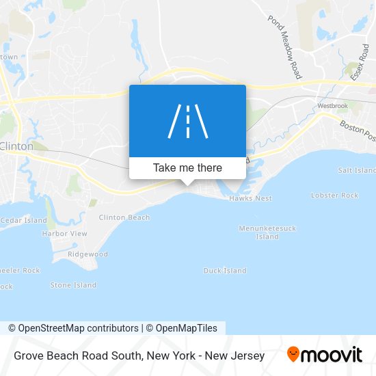Mapa de Grove Beach Road South