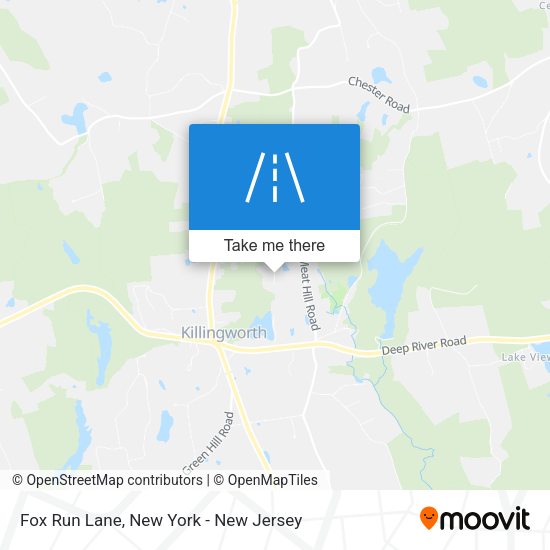 Mapa de Fox Run Lane