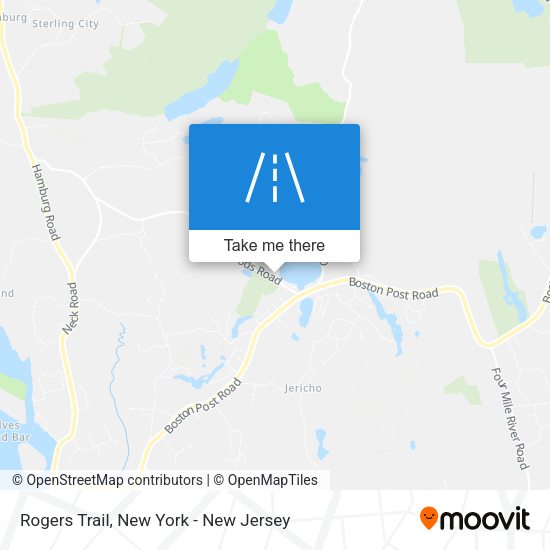 Mapa de Rogers Trail