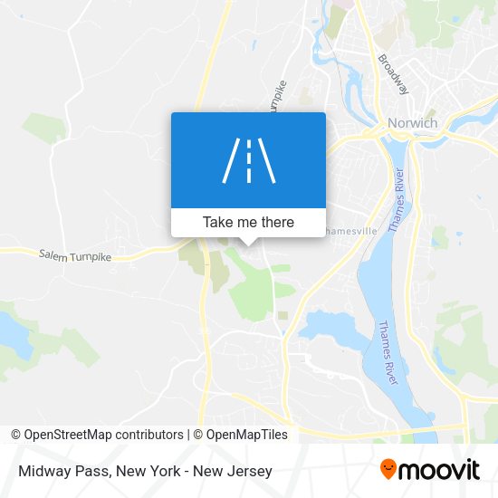 Mapa de Midway Pass