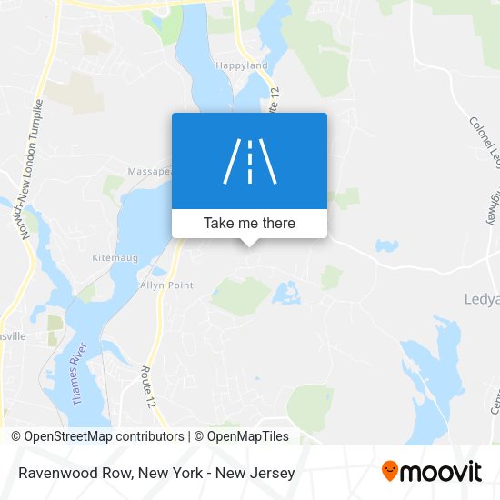 Mapa de Ravenwood Row