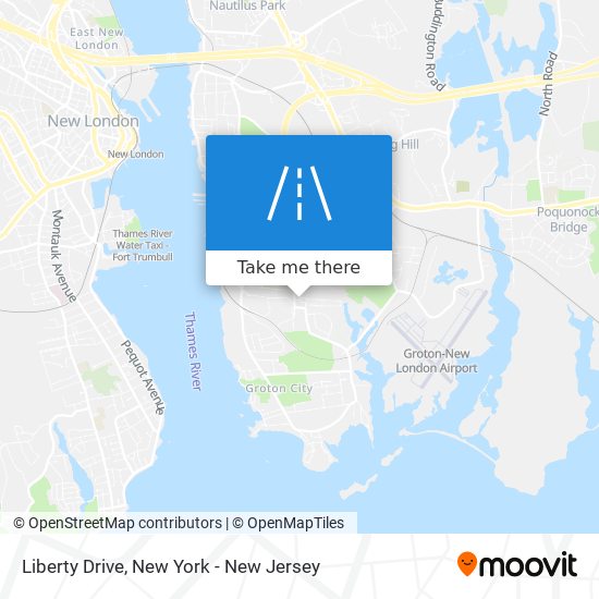 Mapa de Liberty Drive