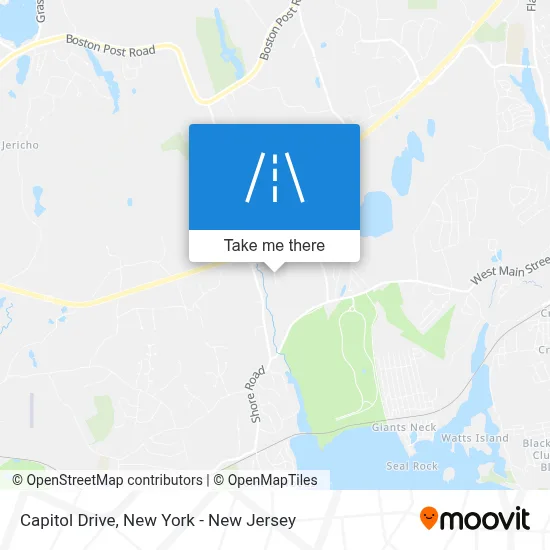 Capitol Drive map