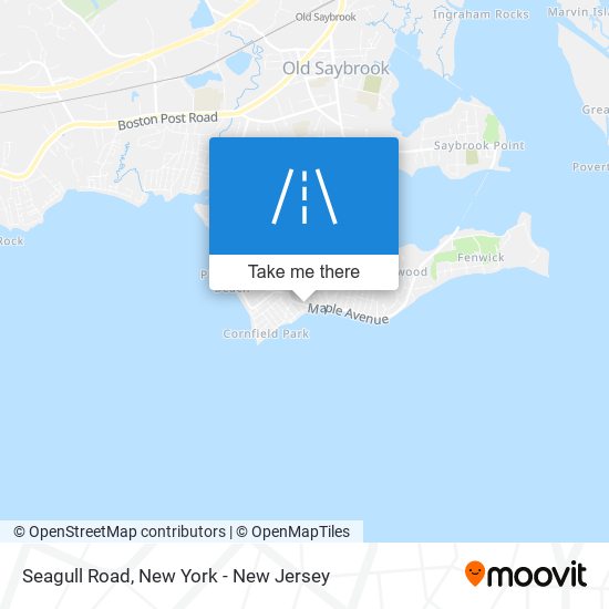 Mapa de Seagull Road