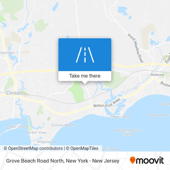 Mapa de Grove Beach Road North