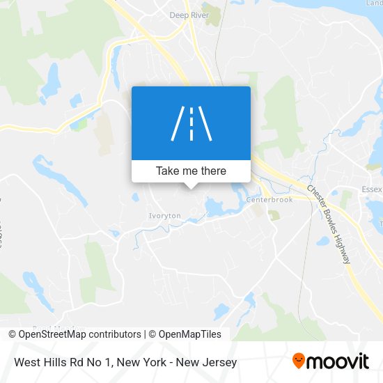 Mapa de West Hills Rd No 1