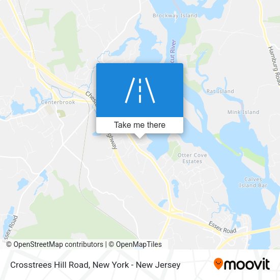 Mapa de Crosstrees Hill Road