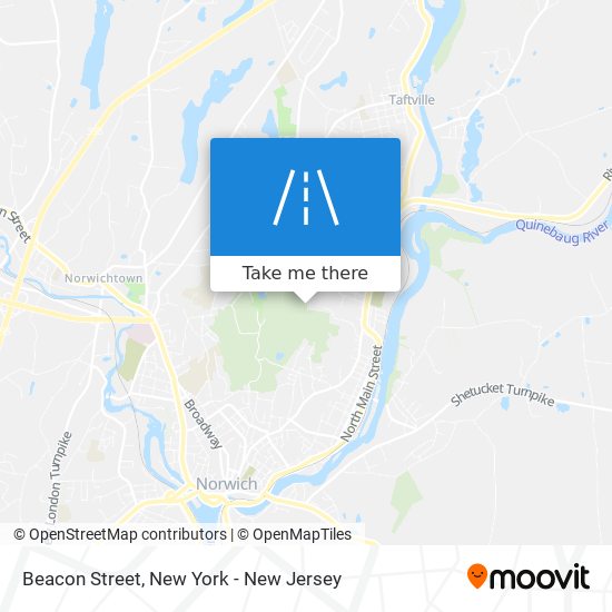 Mapa de Beacon Street