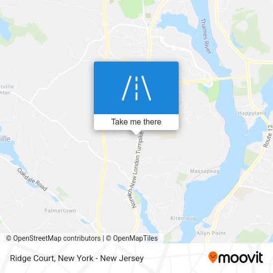 Mapa de Ridge Court