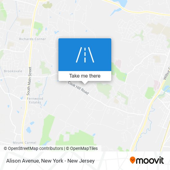 Mapa de Alison Avenue