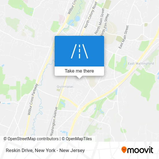 Reskin Drive map