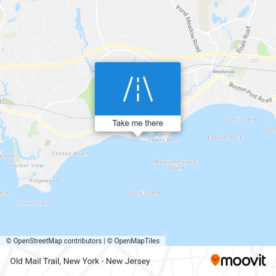 Mapa de Old Mail Trail