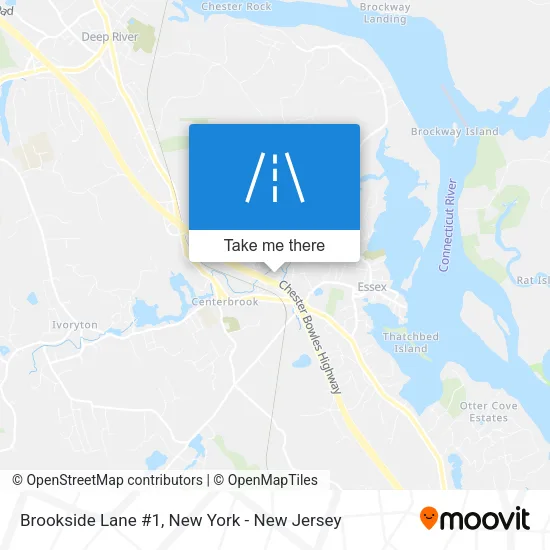 Brookside Lane #1 map