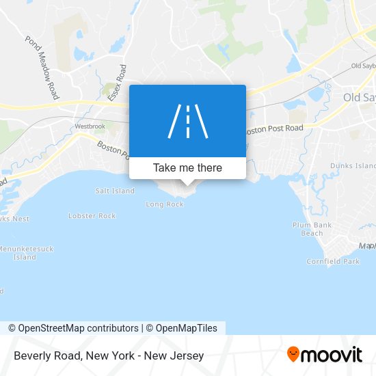 Beverly Road map