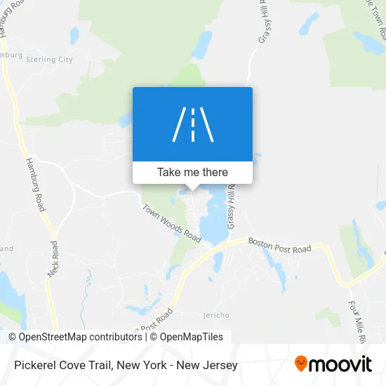 Pickerel Cove Trail map