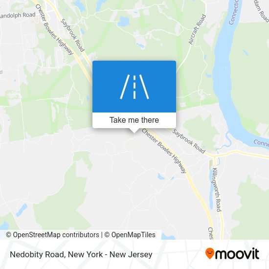 Mapa de Nedobity Road