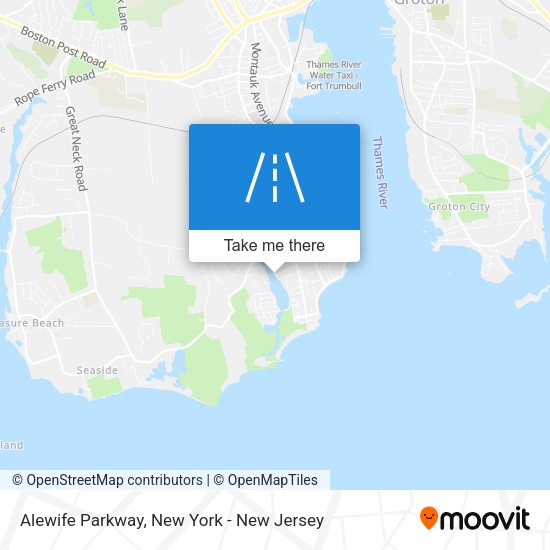 Alewife Parkway map