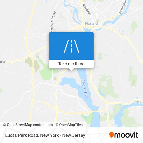 Mapa de Lucas Park Road