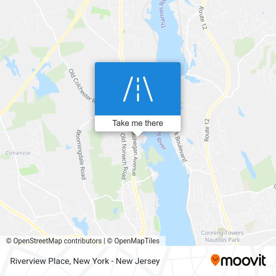 Riverview Place map