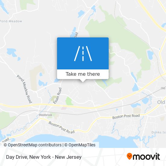 Day Drive map