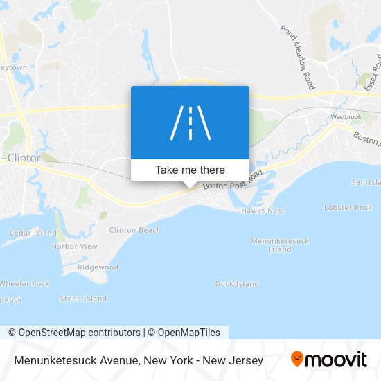 Mapa de Menunketesuck Avenue