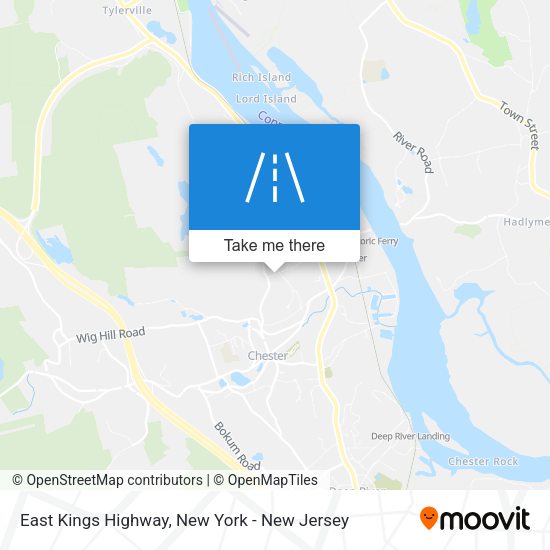 Mapa de East Kings Highway