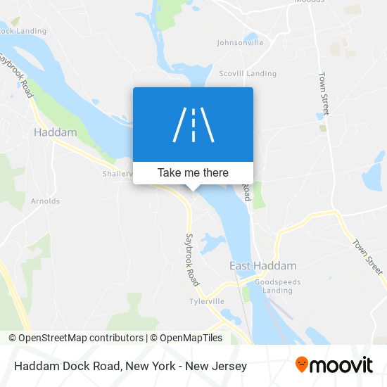 Mapa de Haddam Dock Road