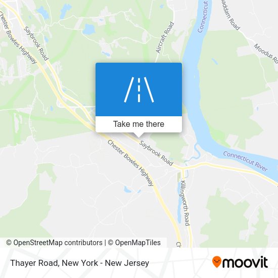 Thayer Road map