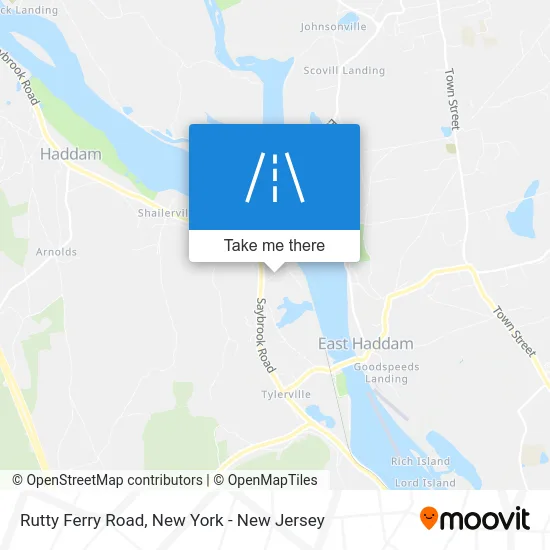 Rutty Ferry Road map