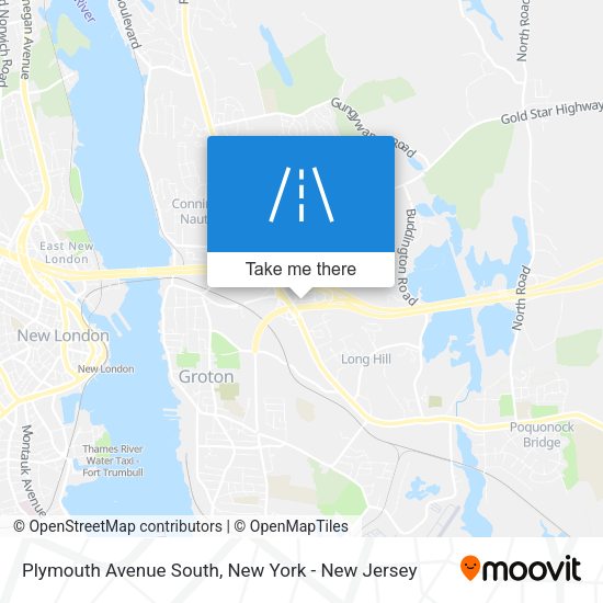 Mapa de Plymouth Avenue South