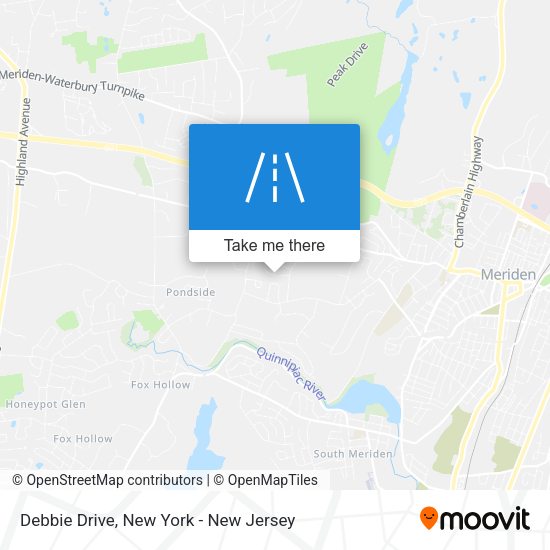Mapa de Debbie Drive