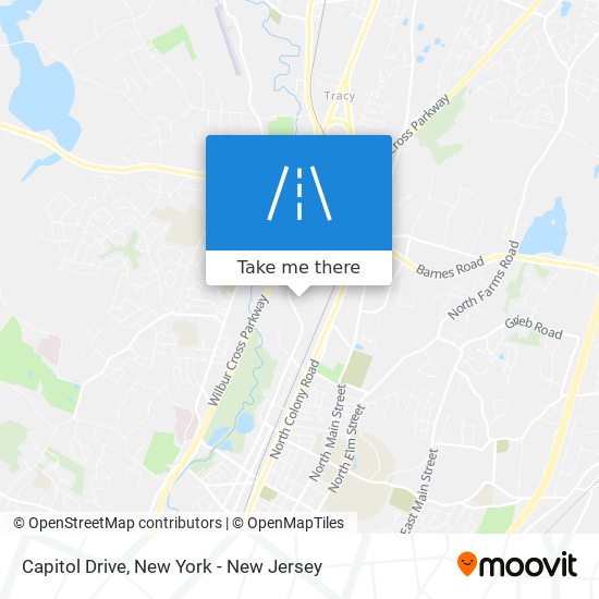 Capitol Drive map