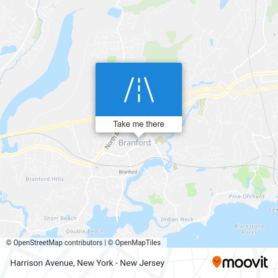 Mapa de Harrison Avenue