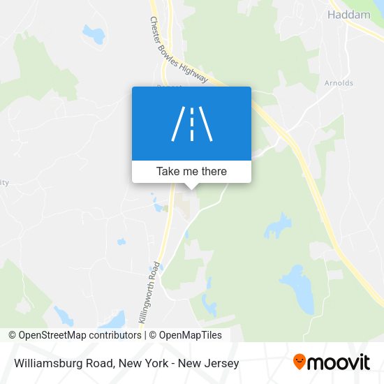 Mapa de Williamsburg Road