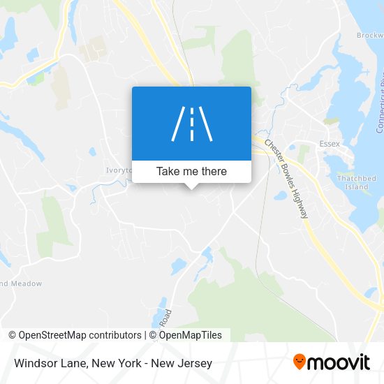 Mapa de Windsor Lane