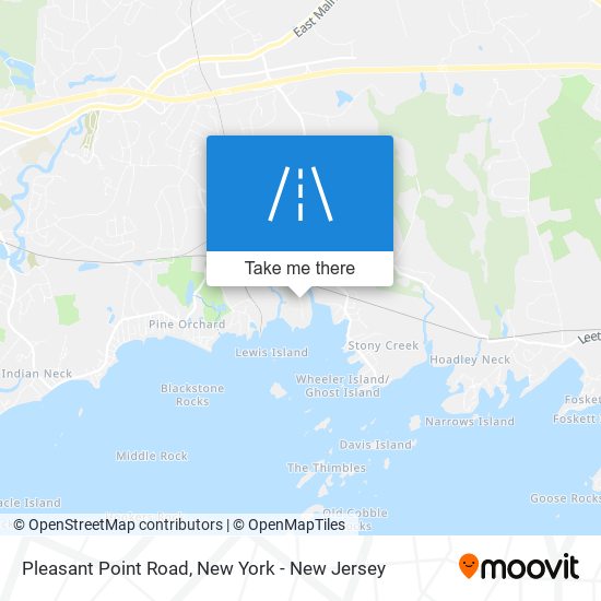 Mapa de Pleasant Point Road
