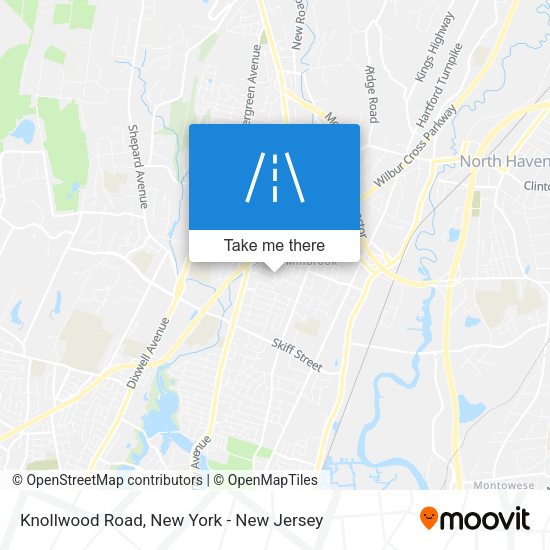 Knollwood Road map