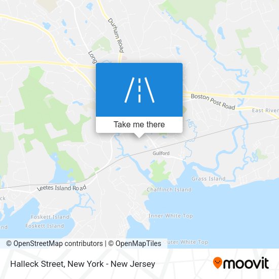 Mapa de Halleck Street